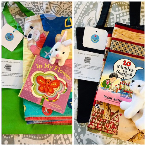 Reading Treasury Donates Book-Themed Gift Bags to Families