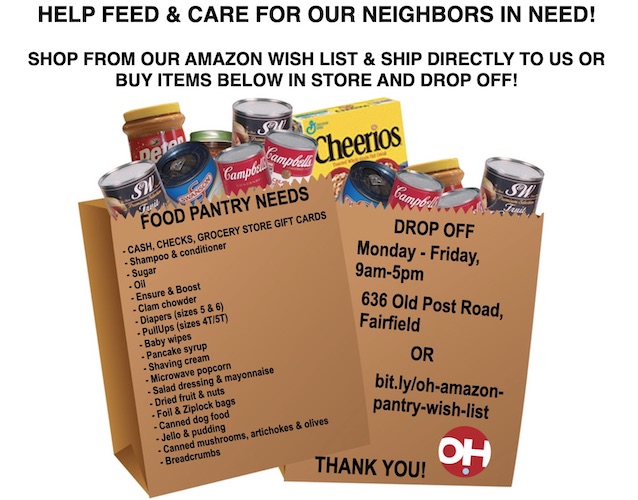 Help Stock Our Food Pantry in May