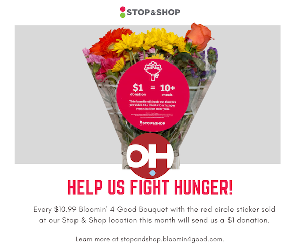 Treat Someone to a Bouquet and Help Us End Hunger