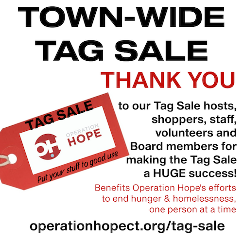 Another Successful Tag Sale! Operation Hope of Fairfield