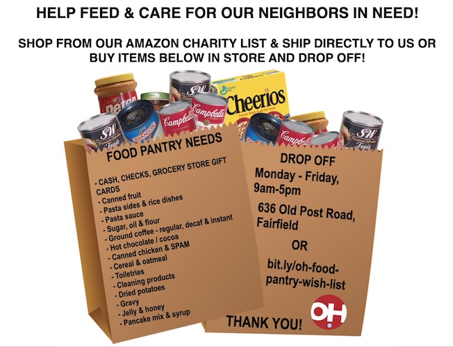Help Us Stock Our Pantry Shelves in October
