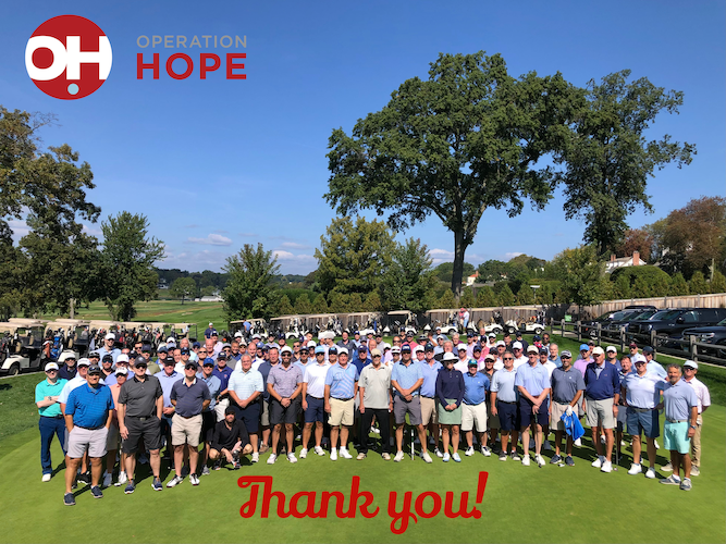 Thank you for Supporting Operation Hope’s Golf Outing!