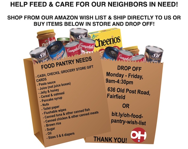 Donate to Fill Our Pantry Shelves this Month