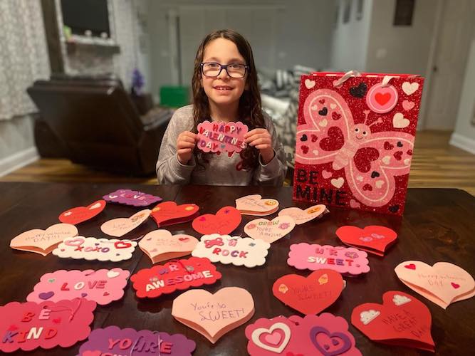 Local Student Spreads Valentine’s Kindness