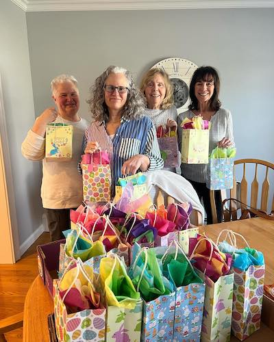 Easter Bags Delight Pantry Client Families
