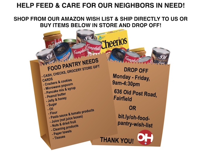 Donate to Help Fill our Pantry Shelves in April