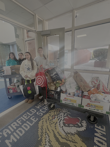 Fairfield Woods Middle School Holds Essentials Drive for Operation Hope