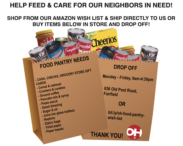 Donate to Help Fill our Pantry Shelves in April