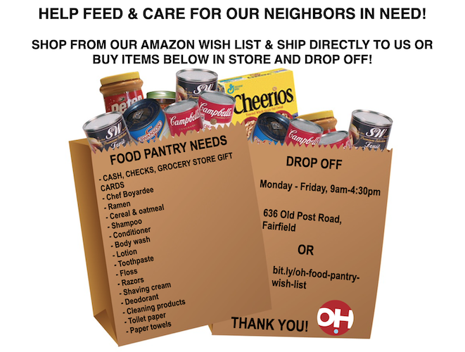 Seeking Donations to Fill our Pantry Shelves