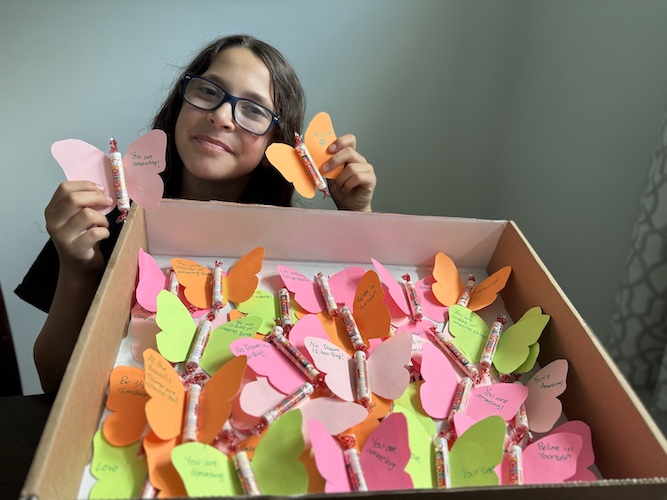 Local Student Brings “Roots & Shoots” Joy to Community Kitchen Guests