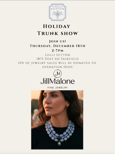 Lolli Sutton Holiday Trunk Show to Benefit Operation Hope