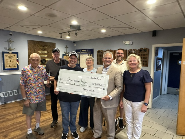 CT Seaport Car Club Presents Operation Hope with $4,000 Donation